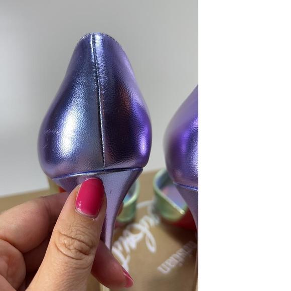 100mm Purple Ombre Licorne AB Unicorn Iriza Gradient Pumps E584 - Picture 5 of 11